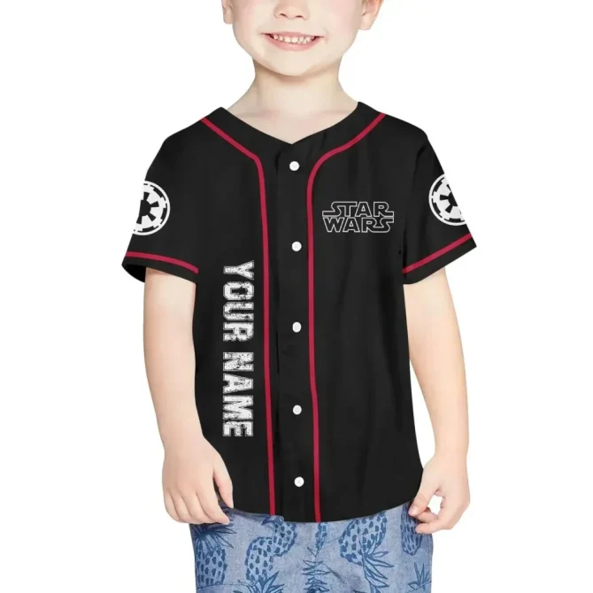 Custom Star Wars Baseball Jersey - Youth/Adult - Add Name & Number - Perfect Gift! - Image 4