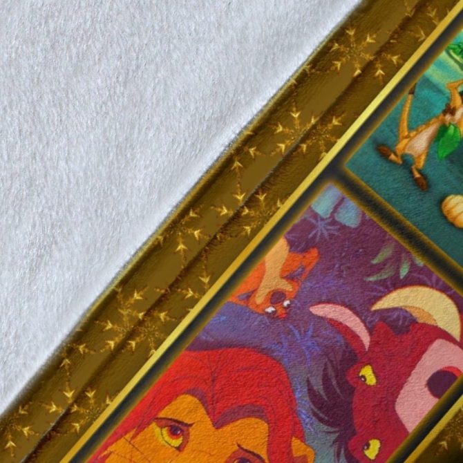 Cozy Lion King Blanket - Vibrant Hakuna Matata Design For Kids & Adults - Image 5