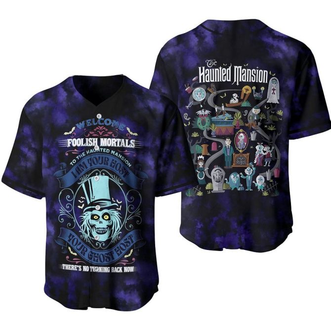 Haunted Mansion Graphic Tee - Spooky & Stylish Ghost Host Shirt For Fans