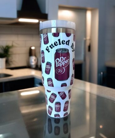 Dr Pepper Tumbler - 30Oz Insulated Travel Mug For Soda Lovers - Fuel Your Day!