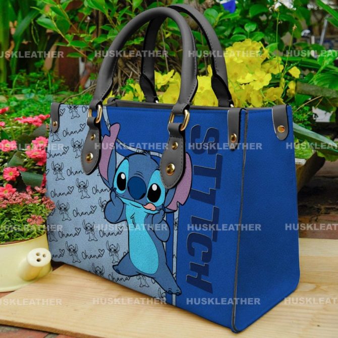 Stitch Ohana Leather Handbag – Cute & Stylish Disney-Inspired Tote