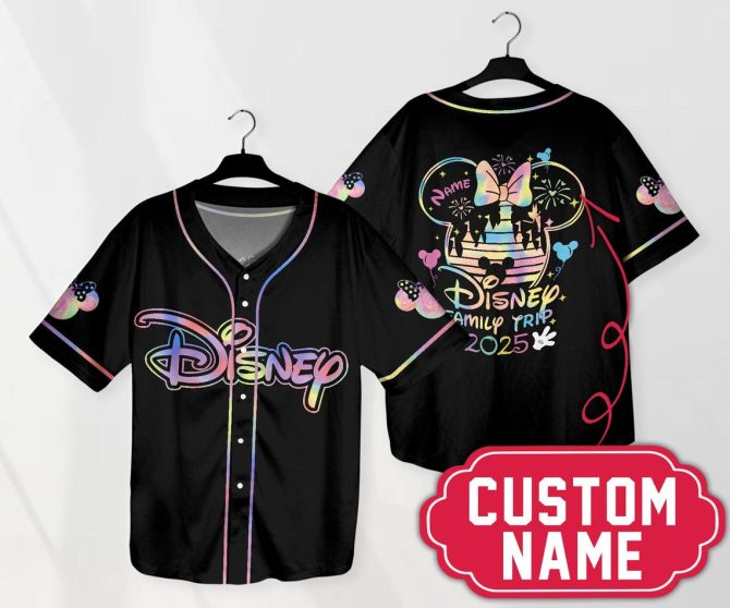 Custom Disney Family Trip 2025 Jersey – Personalize Your Magical Adventure!