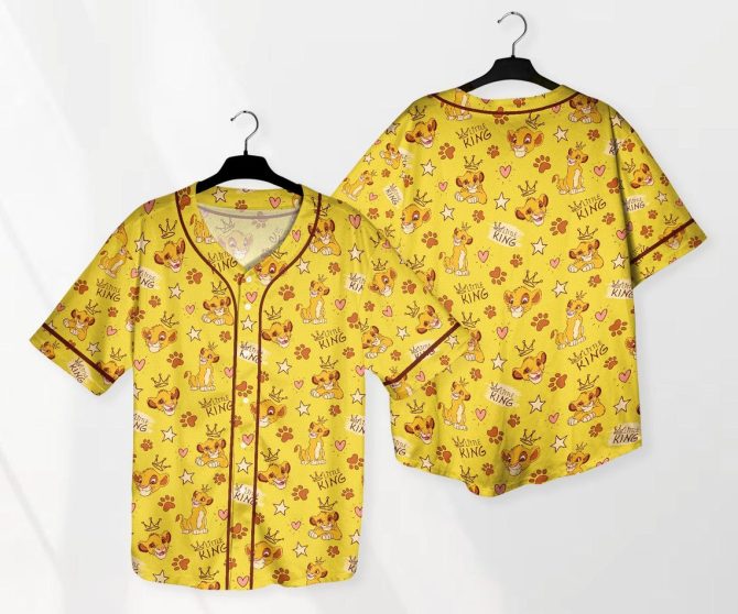 Vibrant Yellow Cartoon Animal Print Short Sleeve Shirt - Fun & Stylish Summer Wear For Kids