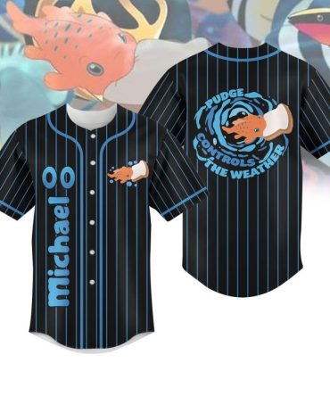Unique Pudge Controls Weather Baseball Jersey - Custom Name Option!