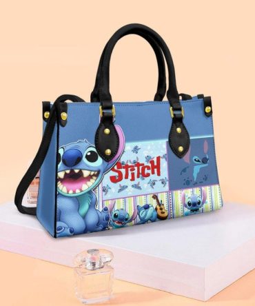 Stylish Stitch Handbag - Cute Cartoon Design Tote For Fashion Lovers