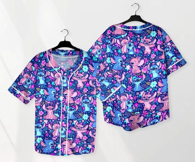 Vibrant Cartoon Character Pajama Set – Fun & Comfy Nightwear For All Ages