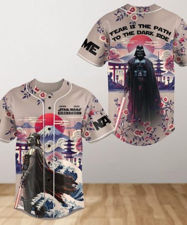 Star Wars Celebration Japan 2025 Baseball Jersey - Darth Vader Design, Unisex