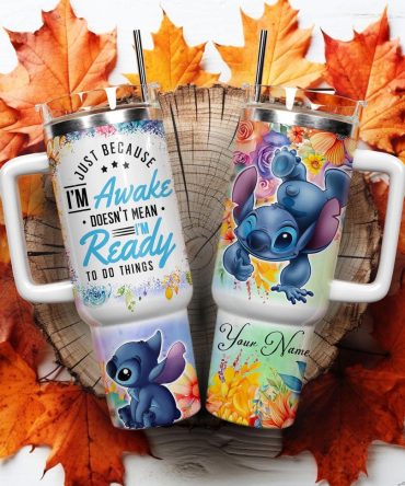 Customizable Cute Character Tumbler With Straw – Perfect Gift Idea!