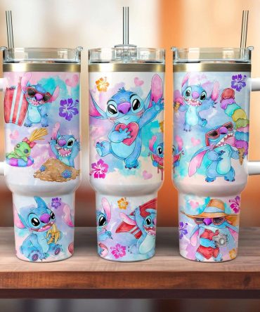 Colorful Cartoon Character Tumbler – Double-Walled, Straw Lid, 20Oz – Perfect For Kids & Adults!