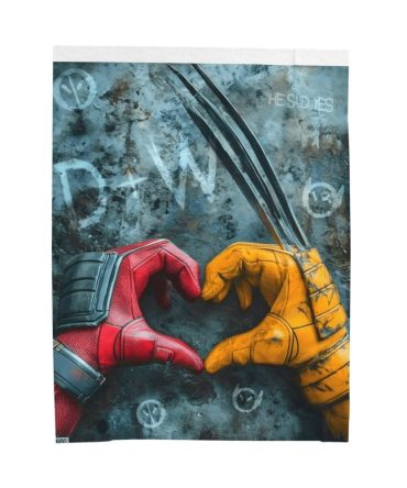 Superhero Love Art Print – Unique Wall Decor For Comic Fans