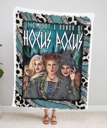 Halloween Hocus Pocus Sofa Blanket Halloween Gift Christmas Gift
