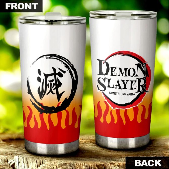 Demon Slayer Tumbler Cup - Double Wall Insulated 20Oz - Keep Drinks Hot Or Cold - Anime Fans Must-Have!