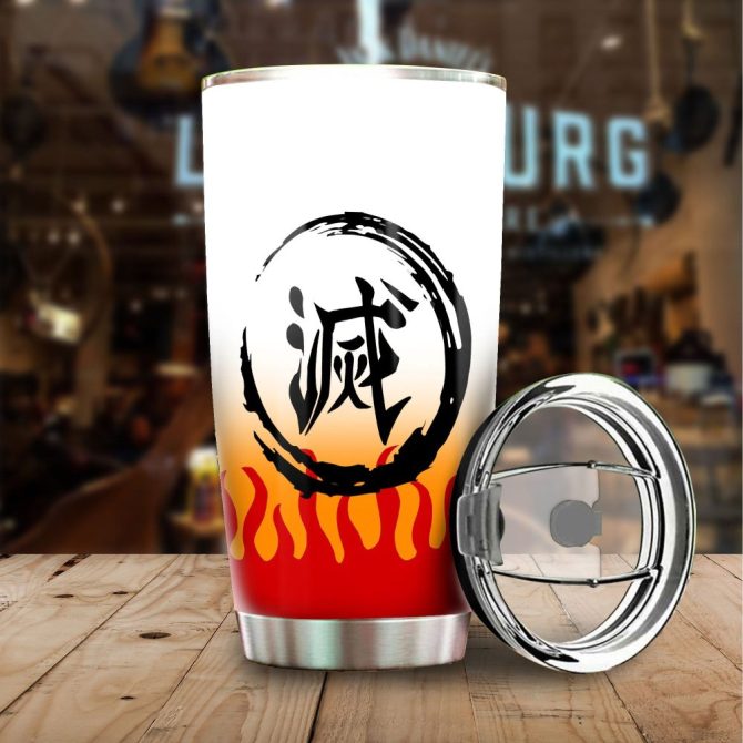 Demon Slayer Tumbler Cup - Double Wall Insulated 20Oz - Keep Drinks Hot Or Cold - Anime Fans Must-Have! - Image 2