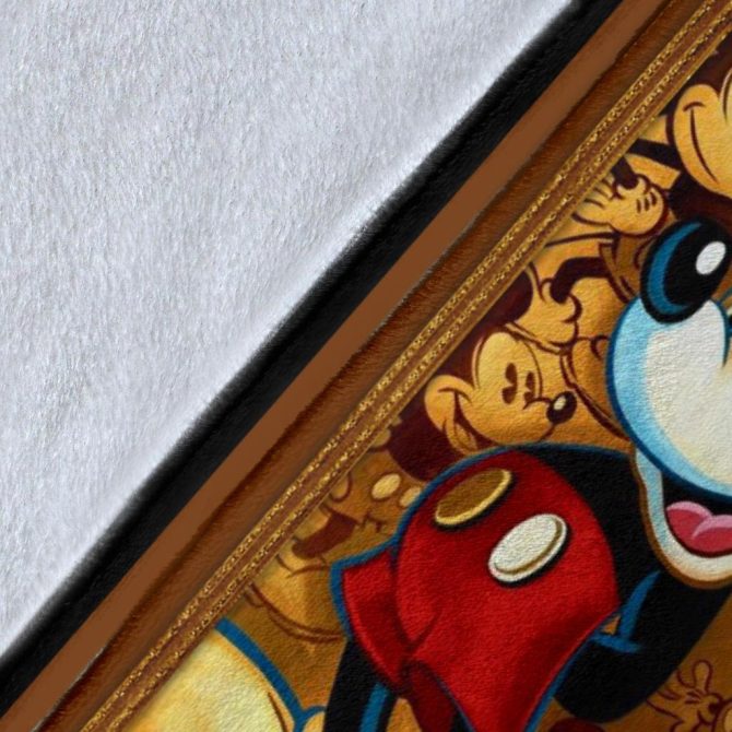 Cozy Disney Mickey Mouse Collage Blanket - Vibrant Design, Perfect Gift For Fans - Image 8