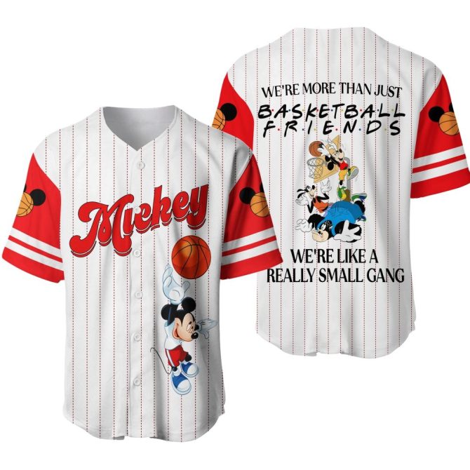 Disney Mickey Basketball Friends Jersey – Fun Sports Style For Fans