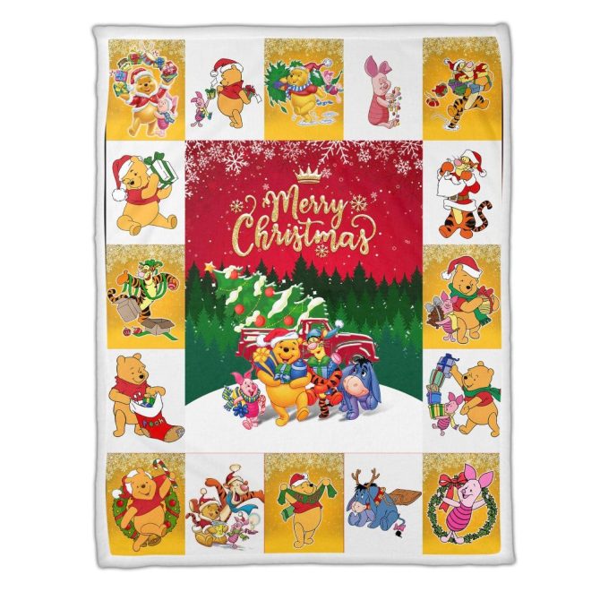 Cozy Christmas Blanket With Cute Bear And Friends - Perfect Holiday Gift! - Image 7