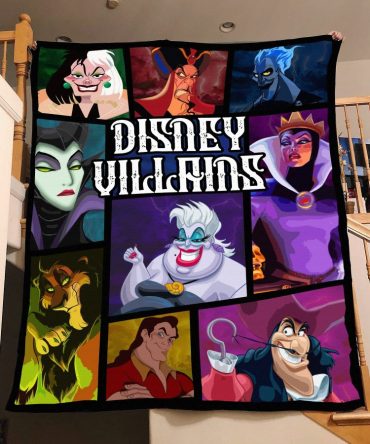 Cozy Up With Disney Villains Fleece Blanket – Perfect For Fans & Collectors!