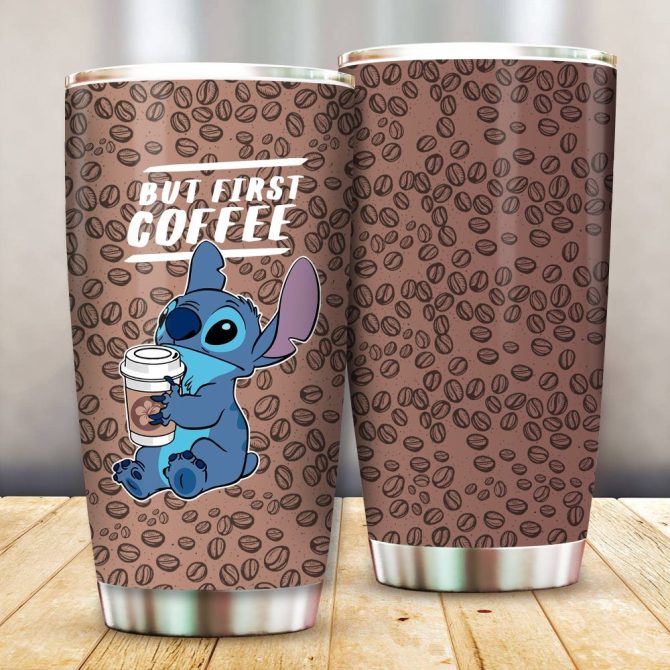 Stainless Steel Coffee Tumbler With Adorable Alien Design - 20Oz Insulated Travel Mug - Image 2