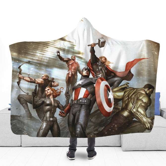 Cozy Up With Superhero Fleece Blanket – Ultimate Comfort & Style For Fans!