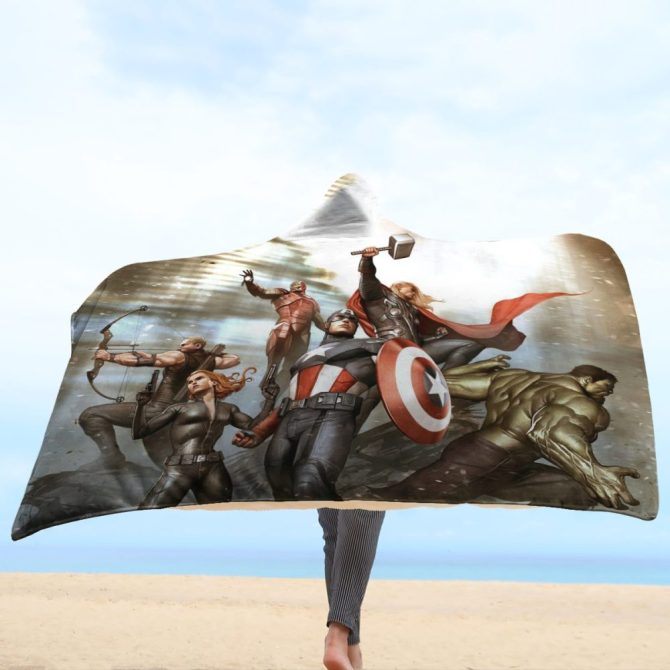 Cozy Up With Superhero Fleece Blanket – Ultimate Comfort & Style For Fans! - Image 2