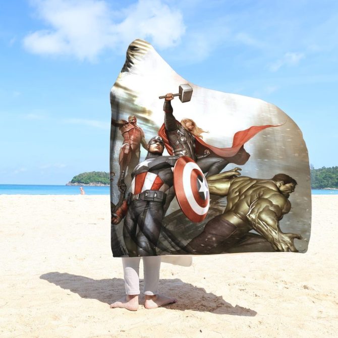 Cozy Up With Superhero Fleece Blanket – Ultimate Comfort & Style For Fans! - Image 3