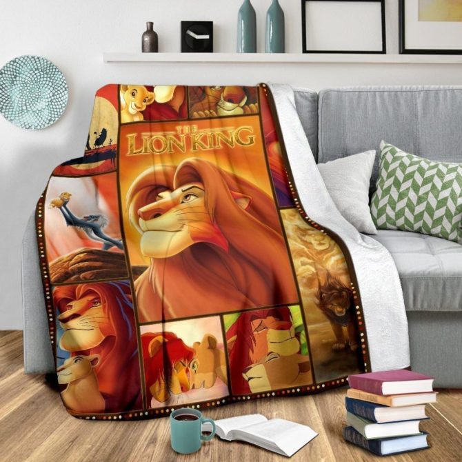 Cozy Lion King Fleece Blanket - Vibrant Disney Throw For Kids & Adults, Perfect Gift! - Image 3