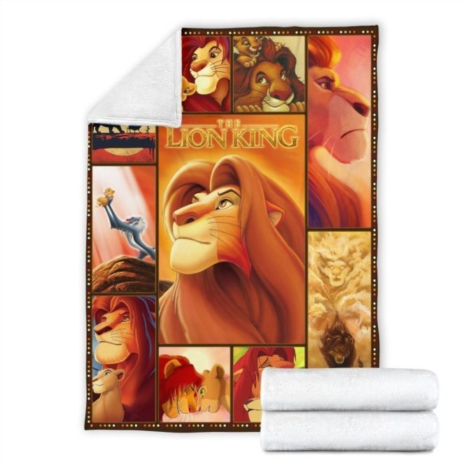 Cozy Lion King Fleece Blanket - Vibrant Disney Throw For Kids & Adults, Perfect Gift! - Image 4