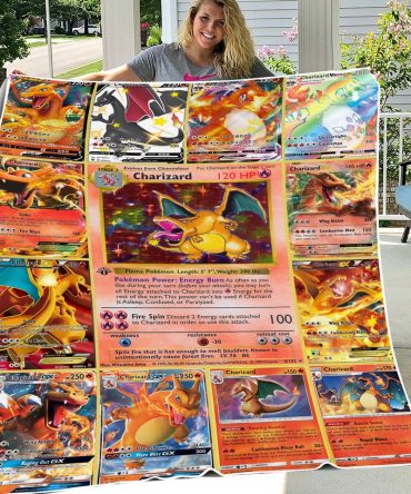 Cozy Charizard Pokémon Blanket - Perfect Gift For Fans & Collectors!
