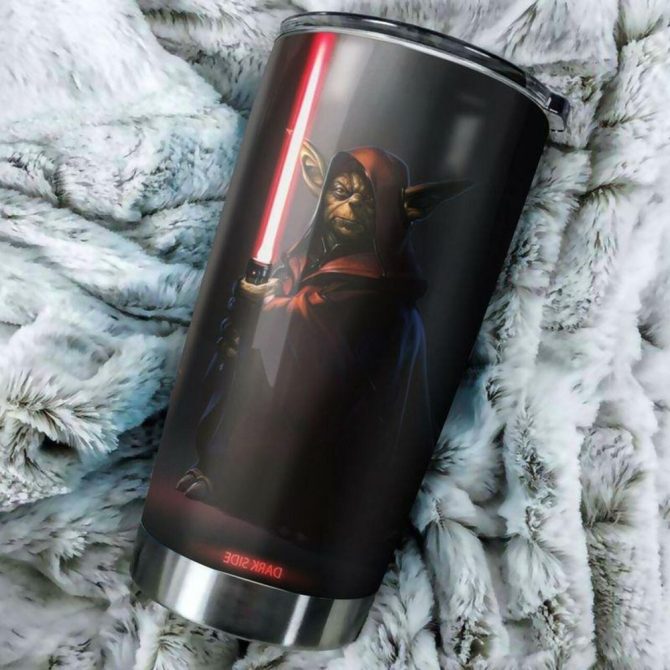 Star Wars Jedi Tumbler - Stainless Steel Insulated Cup - Dark Side Edition