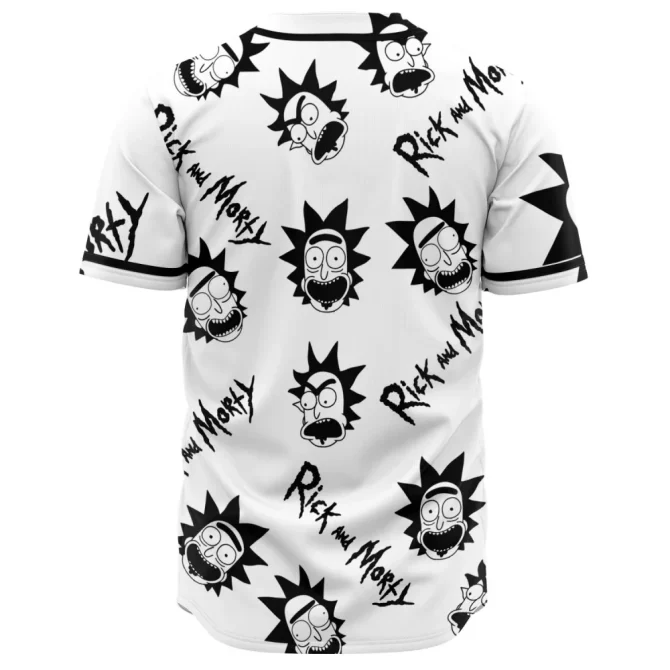 Rick & Morty All-Over Print Baseball Jersey – Unisex Graphic Tee