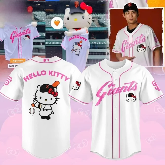 Hello Kitty X Giants Jersey – Cute & Sporty Limited Edition Baseball Shirt