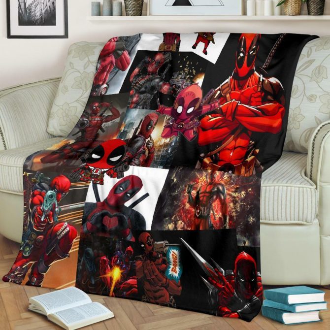Cozy Up With Our Superhero Collage Fleece Blanket - Perfect Gift For Fans! - Image 2