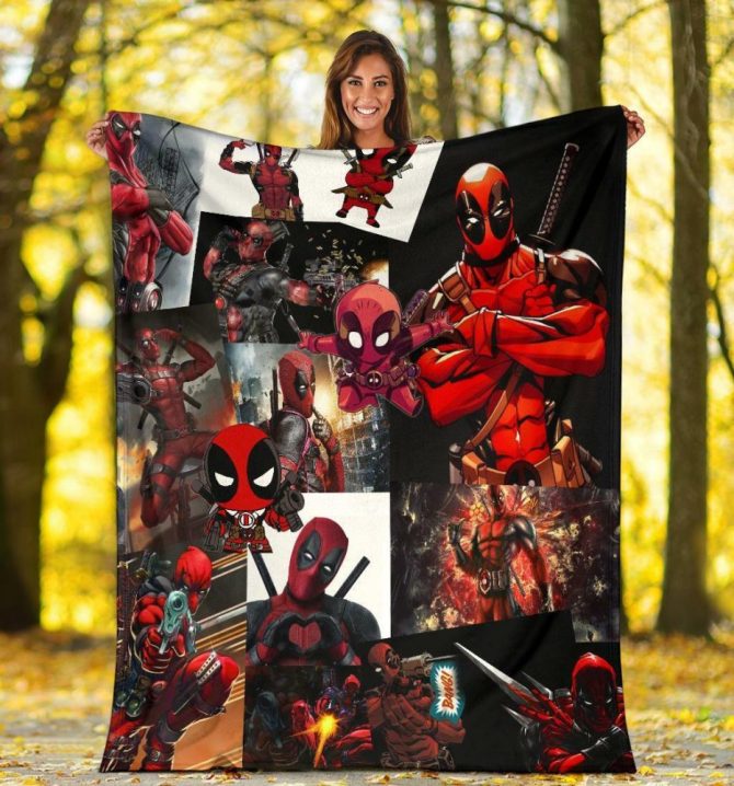 Cozy Up With Our Superhero Collage Fleece Blanket - Perfect Gift For Fans!