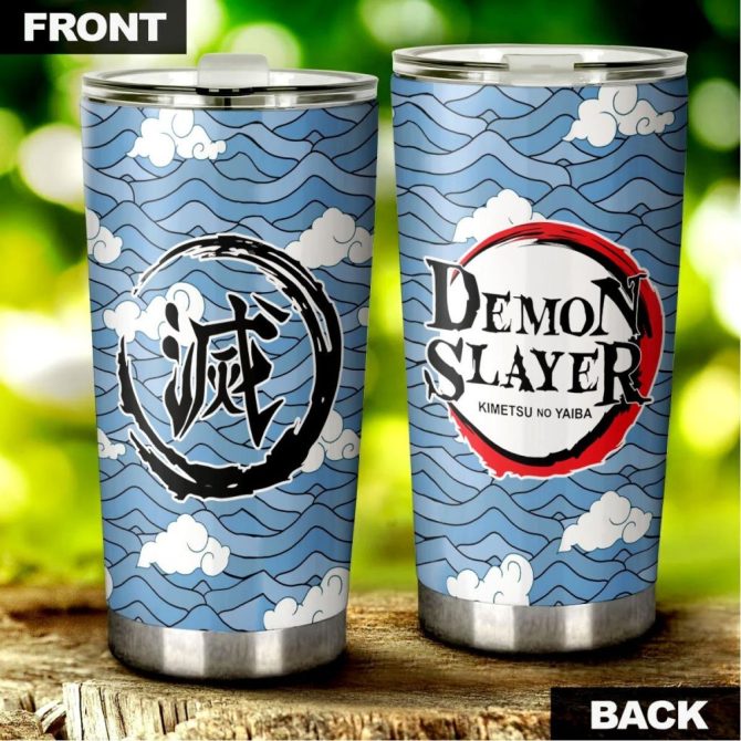 Demon Slayer Tumbler - Insulated Stainless Steel Travel Mug, Anime Gift