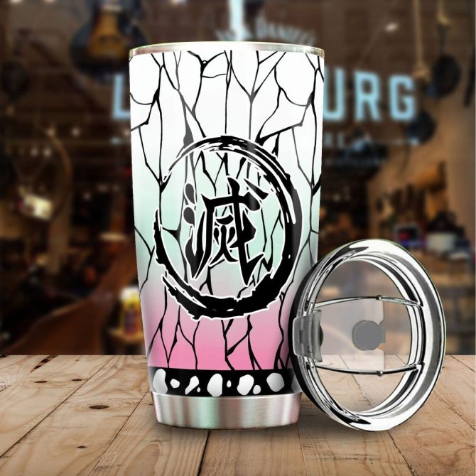 Stylish Demon Slayer Tumbler - Insulated Stainless Steel Travel Mug - Anime Fan Gift - Image 2