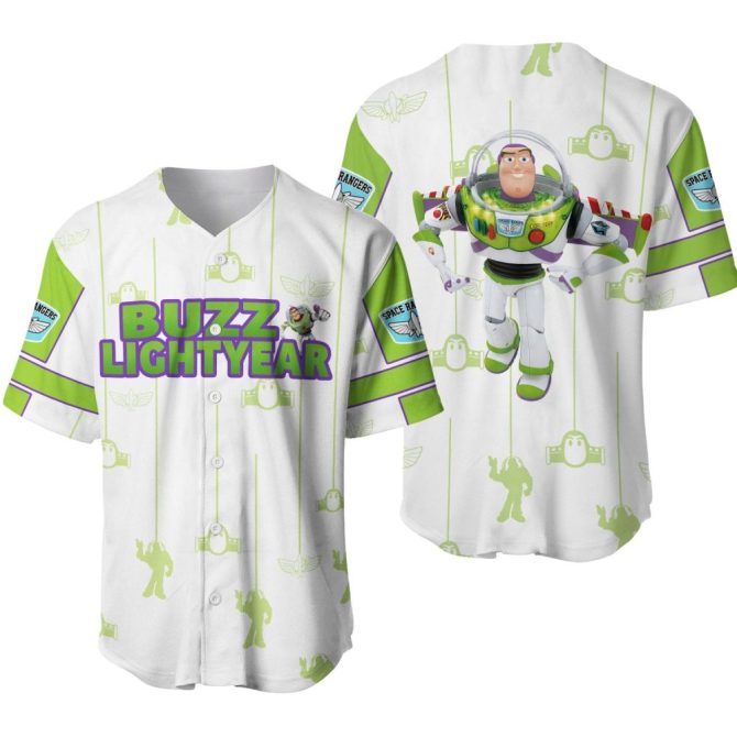 Buzz Lightyear Baseball Jersey - Toy Story Fan Apparel - Unisex Sports Shirt