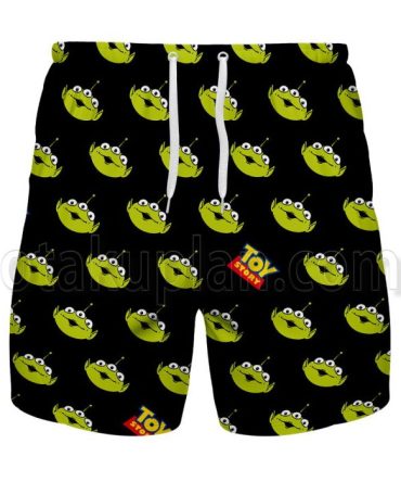 Toy Story Alien Swim Shorts – Fun & Vibrant Beachwear For Fans!