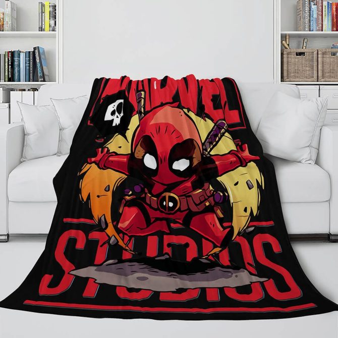 Cozy Up With A Marvel Hero - Superhero Fleece Throw Blanket For Fans