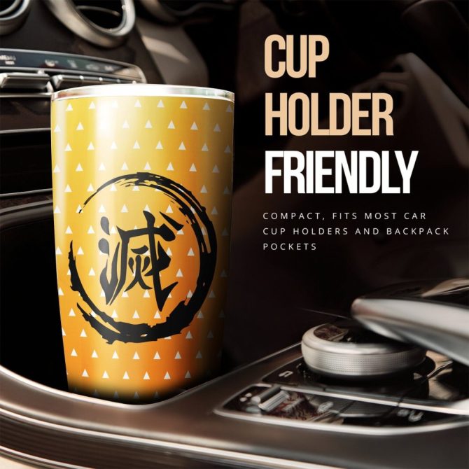 Demon Slayer Insulated Tumbler - Stainless Steel Travel Mug - Anime Fan Gift - Image 3