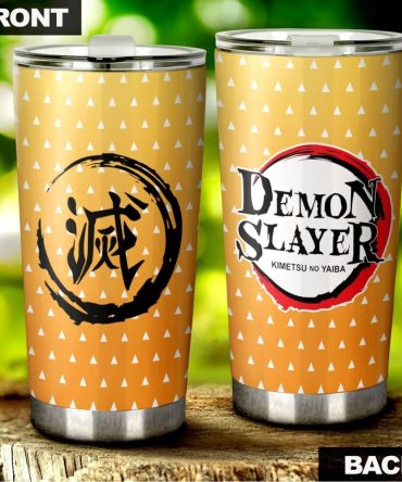 Demon Slayer Insulated Tumbler - Stainless Steel Travel Mug - Anime Fan Gift
