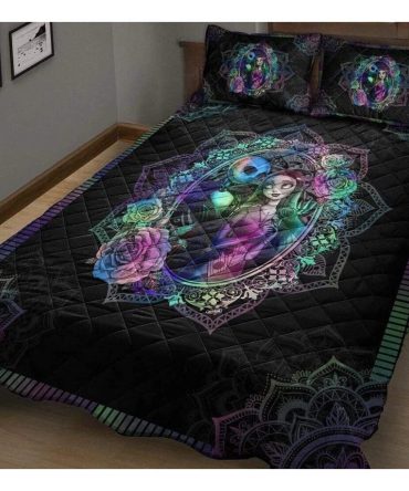 Vibrant Gothic Fantasy Bed Set - Cozy Comfort With Unique Art Print