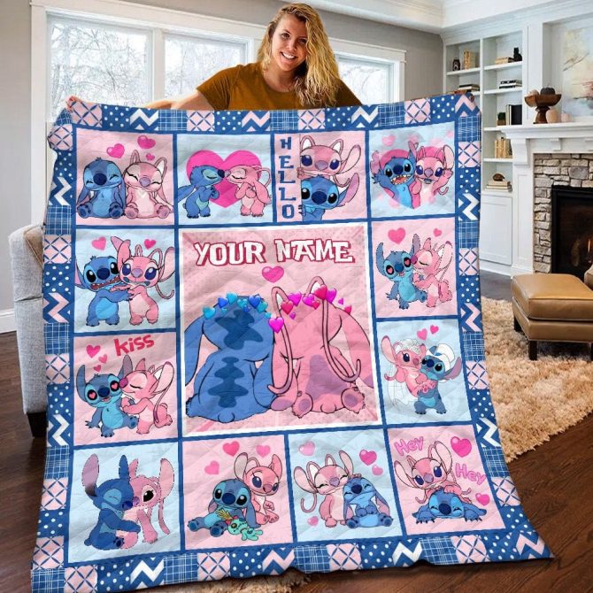 Customizable Cute Cartoon Quilt – Cozy Personalized Gift For Kids & Fans