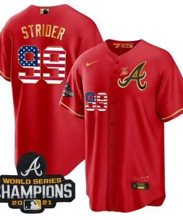 Celebrate Champions: Red Baseball Jersey - Limited Edition - Show Your Team Pride!