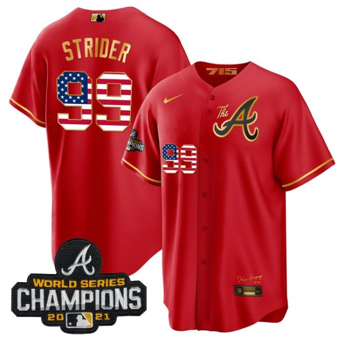 Celebrate Champions: Red Baseball Jersey - Limited Edition - Show Your Team Pride!