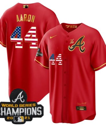 Limited Edition Atlanta Red Jersey – 2021 World Series Champions Commemorative Gear