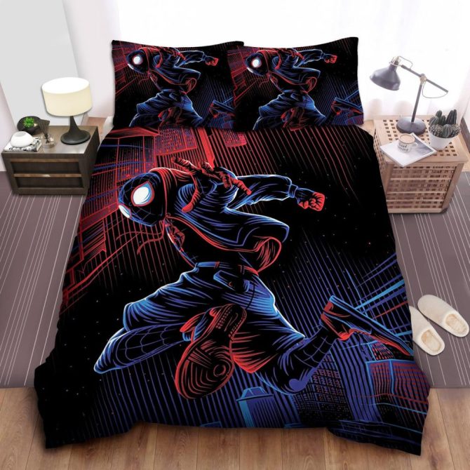 Vibrant Hero-Inspired Bedding Set - Twin/Queen/King Sizes - Perfect For Kids & Teens