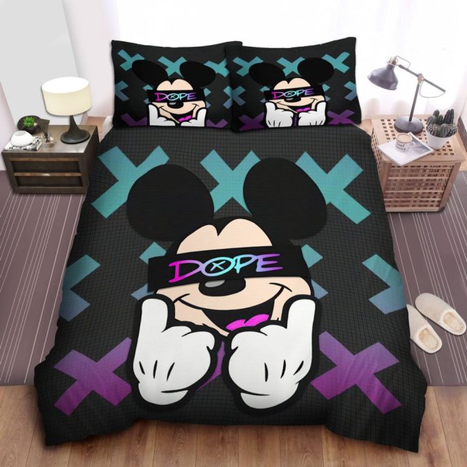 Cool 'Dope' Cartoon Bedding Set - Stylish Comfort For Kids & Teens - Twin/Queen Sizes Available