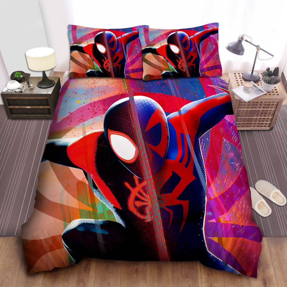 Vibrant Spider Hero Bedding Set - Twin/Full - Soft & Cozy For Kids Room Decor
