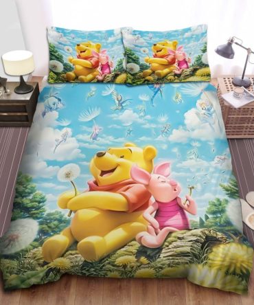 Cozy Cartoon Character Bedding Set - Vibrant & Soft Twin/Full Size - Perfect For Kids Room