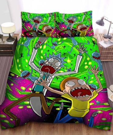 Vibrant Cartoon Character Bedding Set - Fun & Cozy Duvet Cover For Fans - Twin/Queen/King Sizes